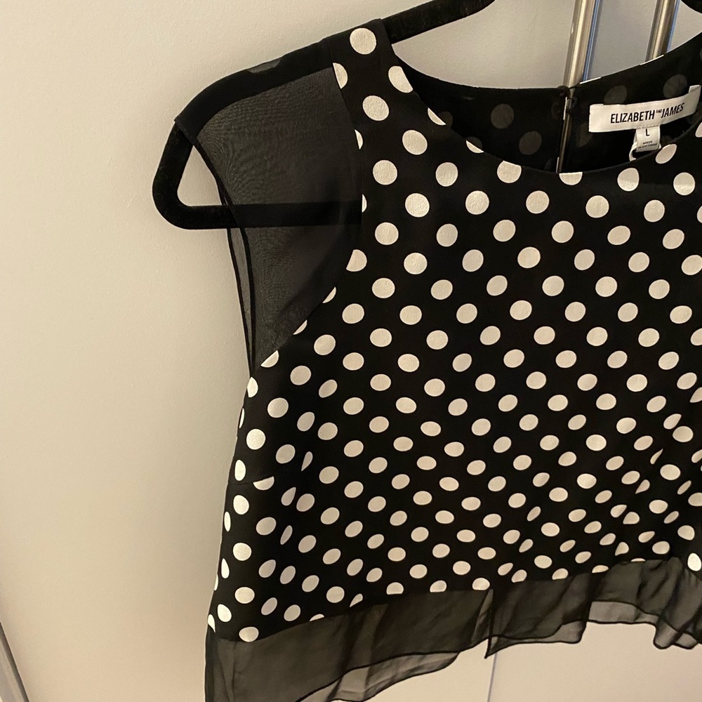 Polka Dot Crop Top - image 3